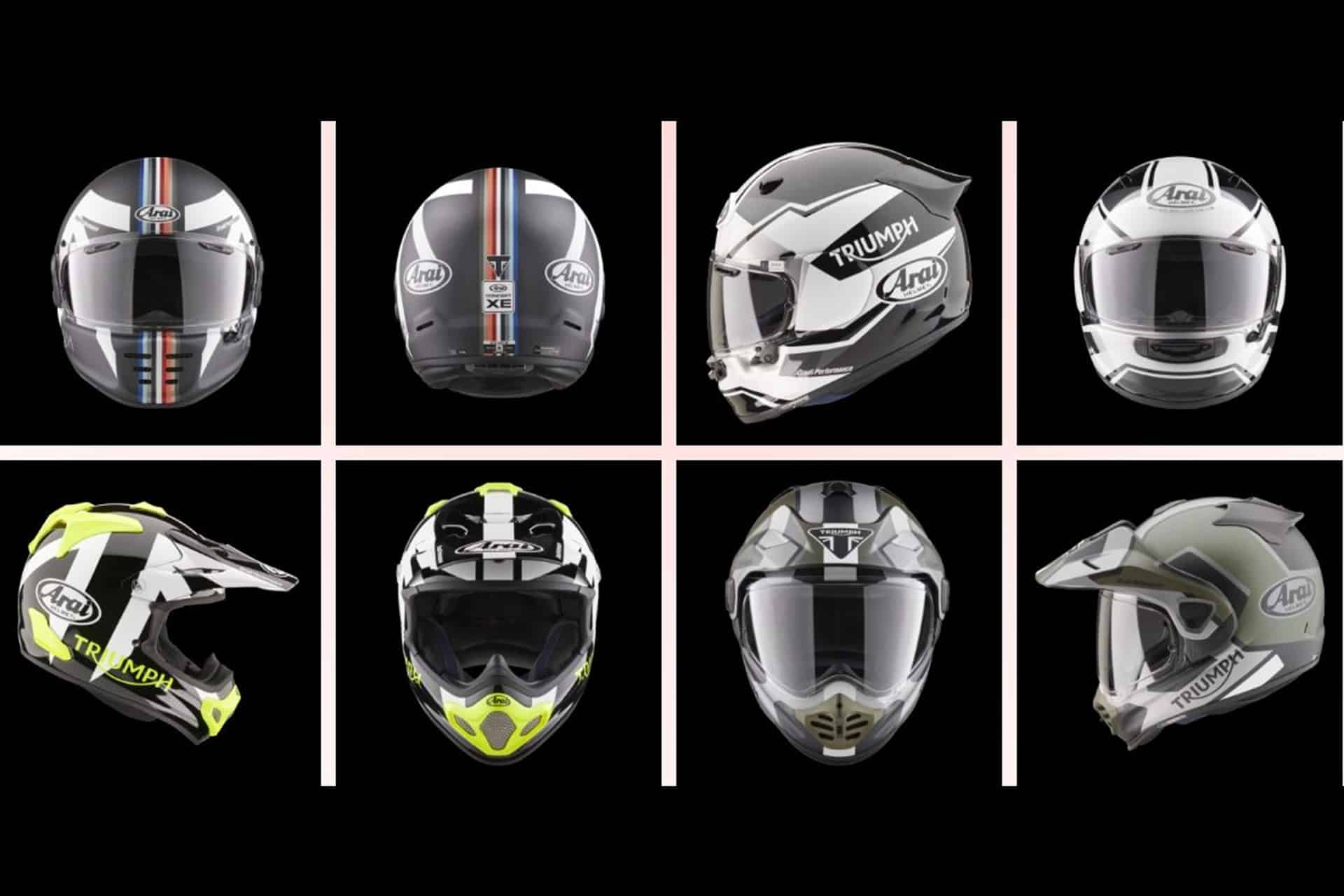 Triumph x Arai : l’union de l’élégance britannique et de la sécurité japonaise dans une gamme de casques haut de gamme