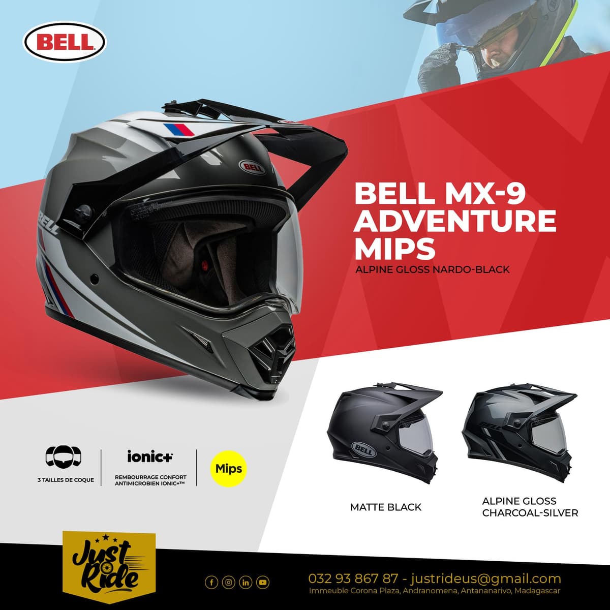 Arrivage FOCUS : Casque BELL MX-9 Adventure Mips