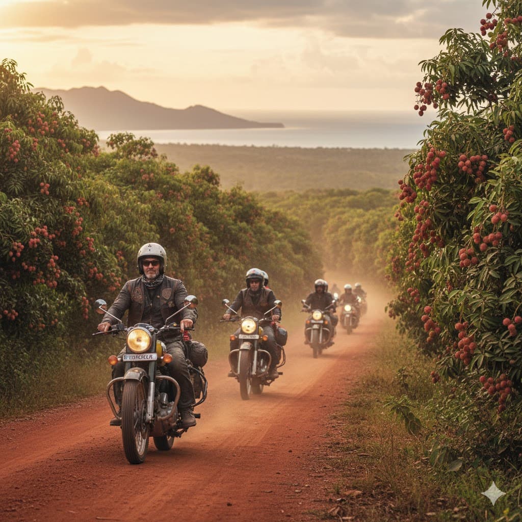 Just Ride Road Trip/ Sur la route des litchis de Madagascar : un voyage aux saveurs du Sud-Est
