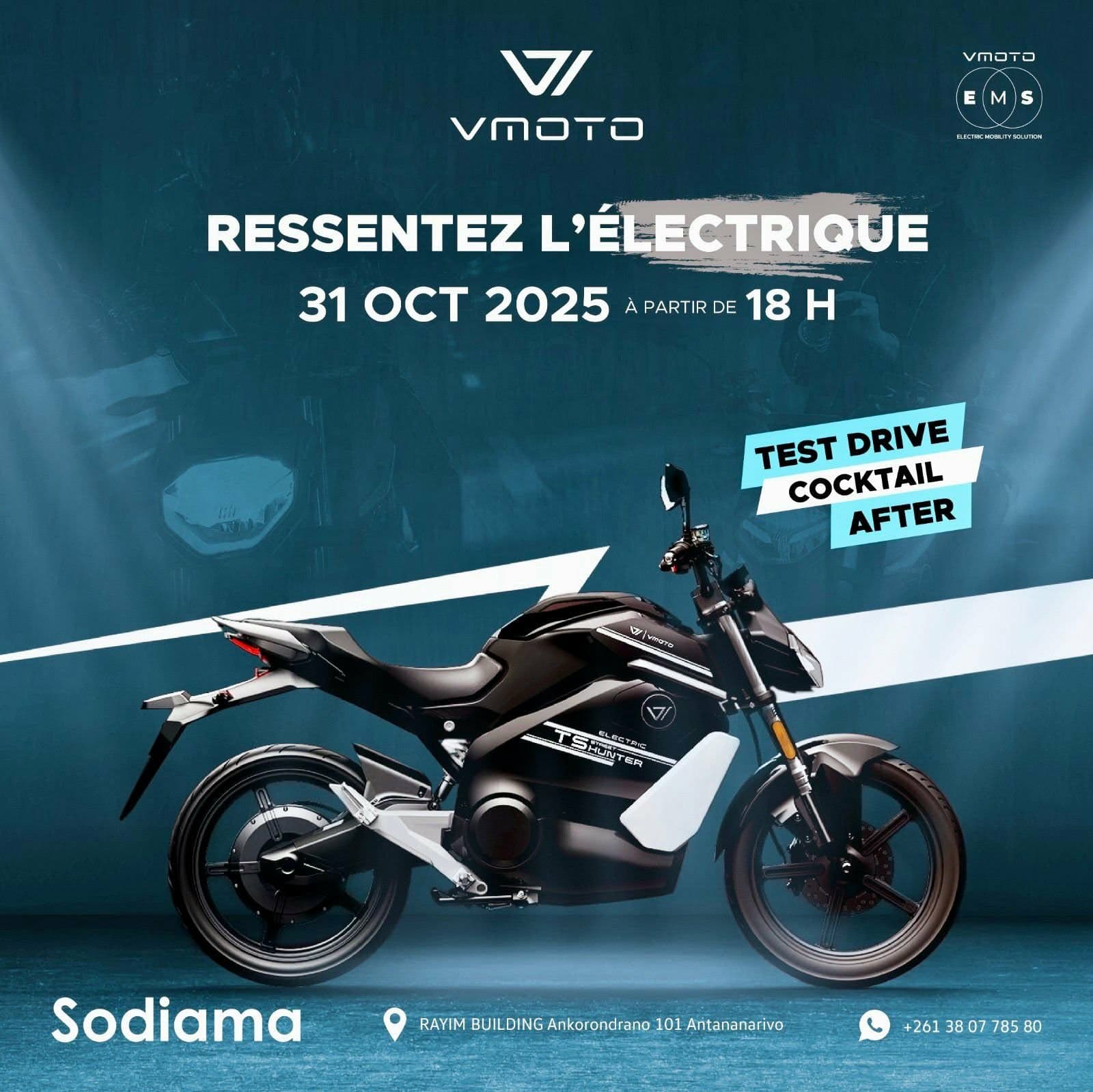 Just Ride Events / Mobilité : Vmoto Madagascar fait "Ressentir l'électrique"