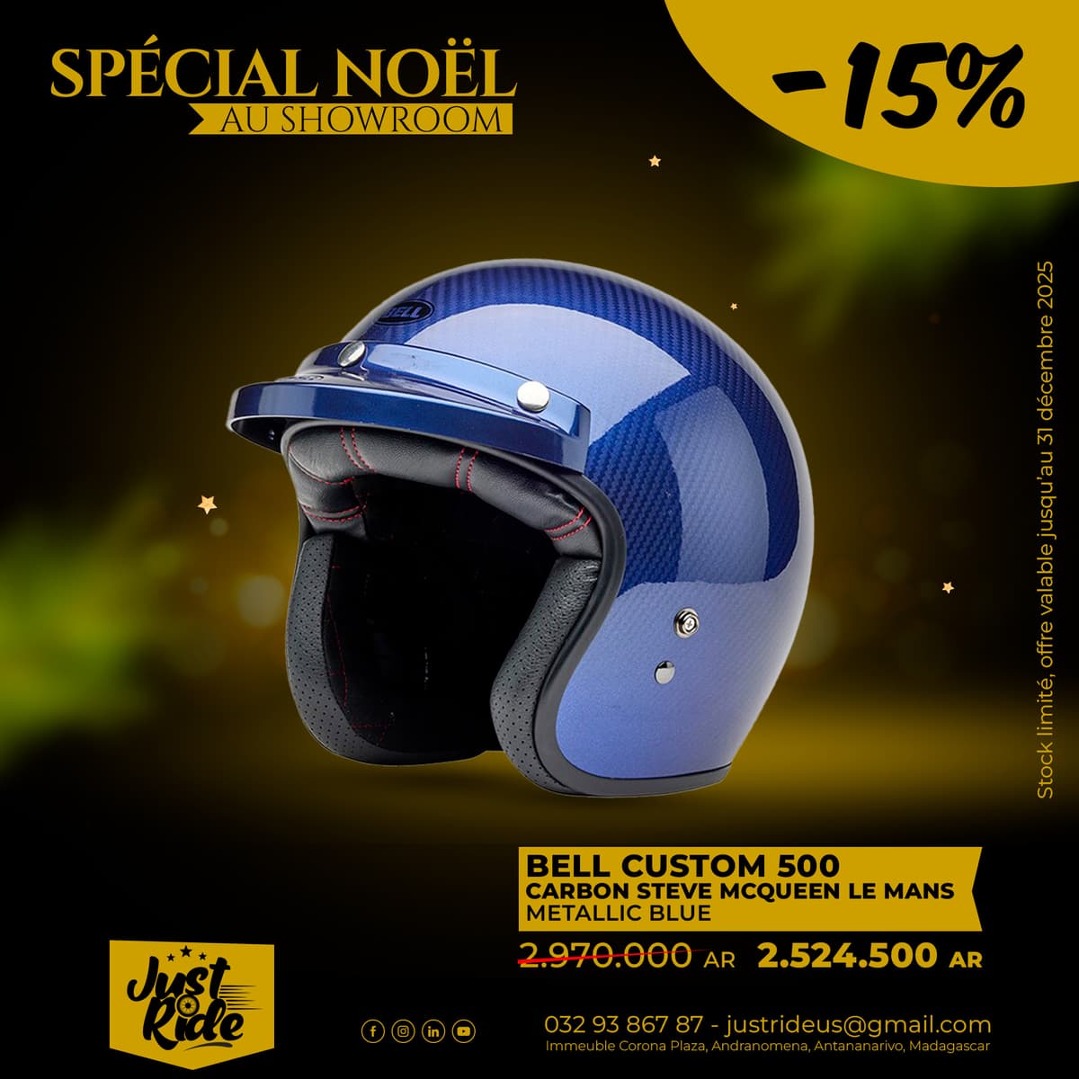 Focus NOEL : BELL - CUSTOM 500