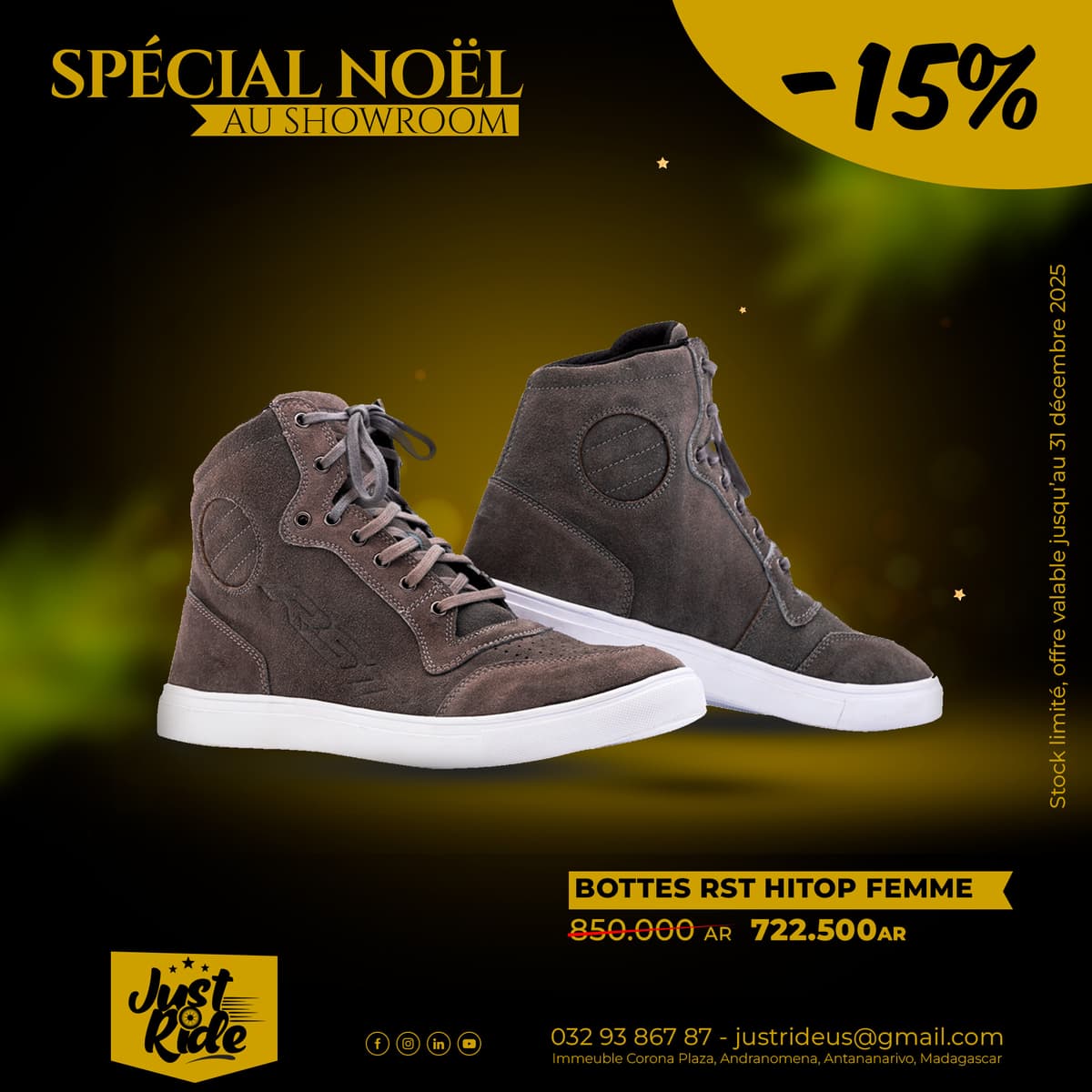 Focus NOEL : RST HITOP LADIES