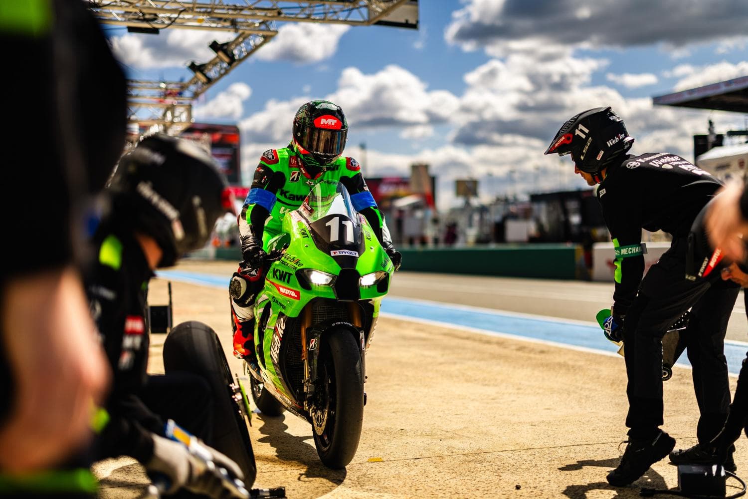 Kawasaki Webike Trickstar dévoile un quatuor affûté pour les 24 Heures Motos 2026