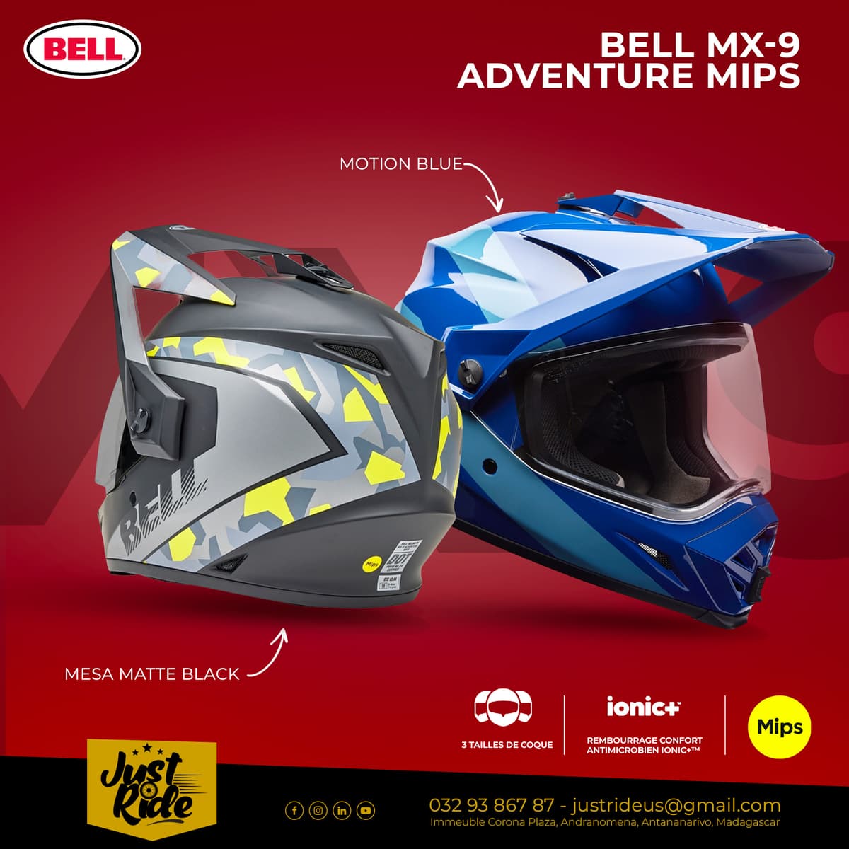 FOCUS ARRIVAGE : BELL MX-9 ADVENTURE MIPS