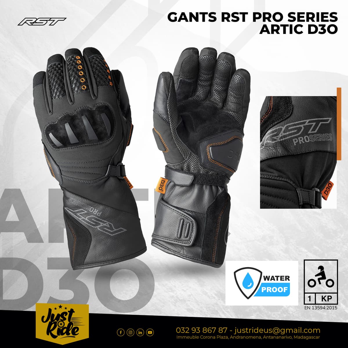 FOCUS ARRIVAGE : RST Pro Series Artic D3O Waterproof