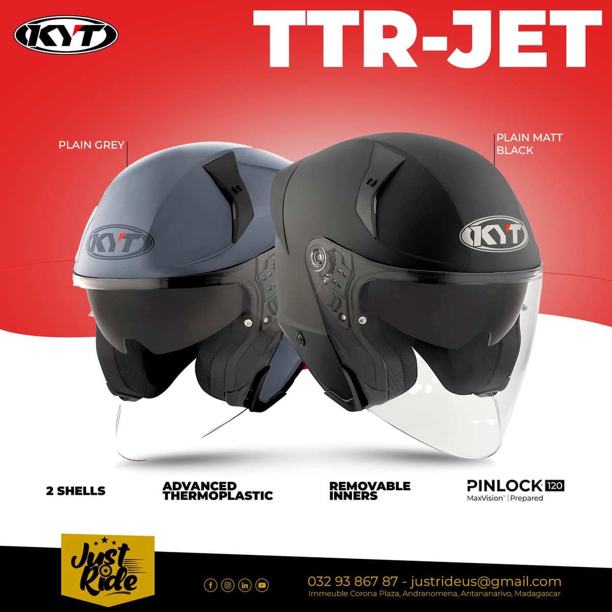 FOCUS ARRIVAGE : KYT TTR-JET