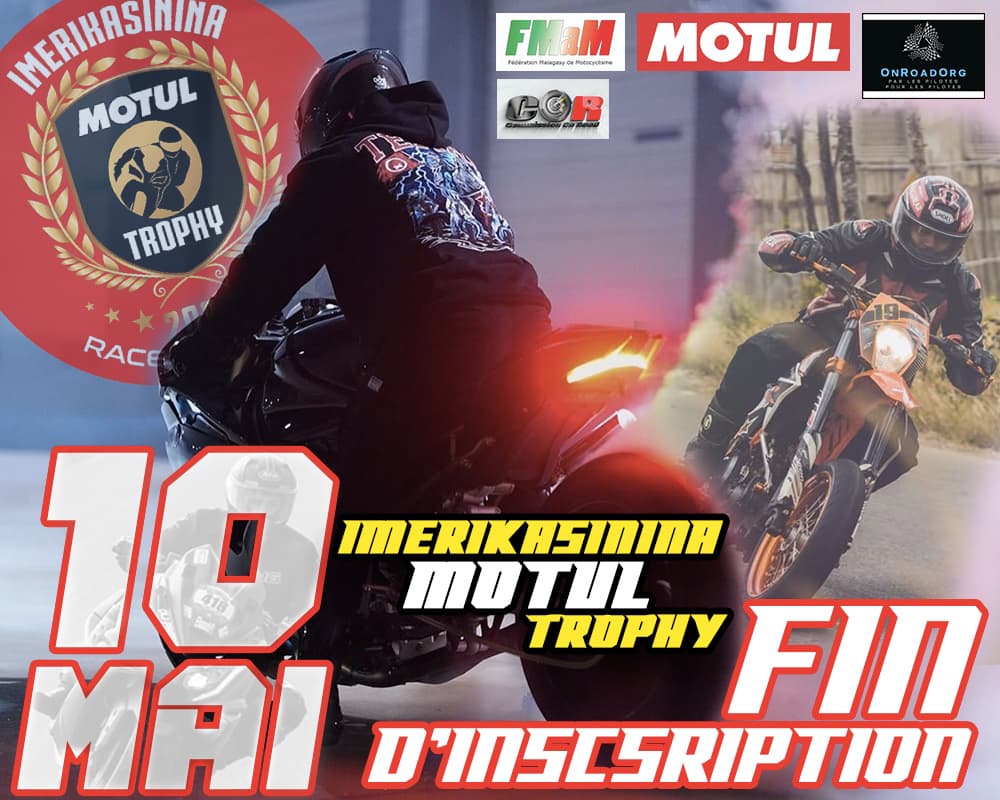Just Ride évènement / Imerikasinina Motul Trophy 2025 : Attention, fin des inscriptions le 10 mai !