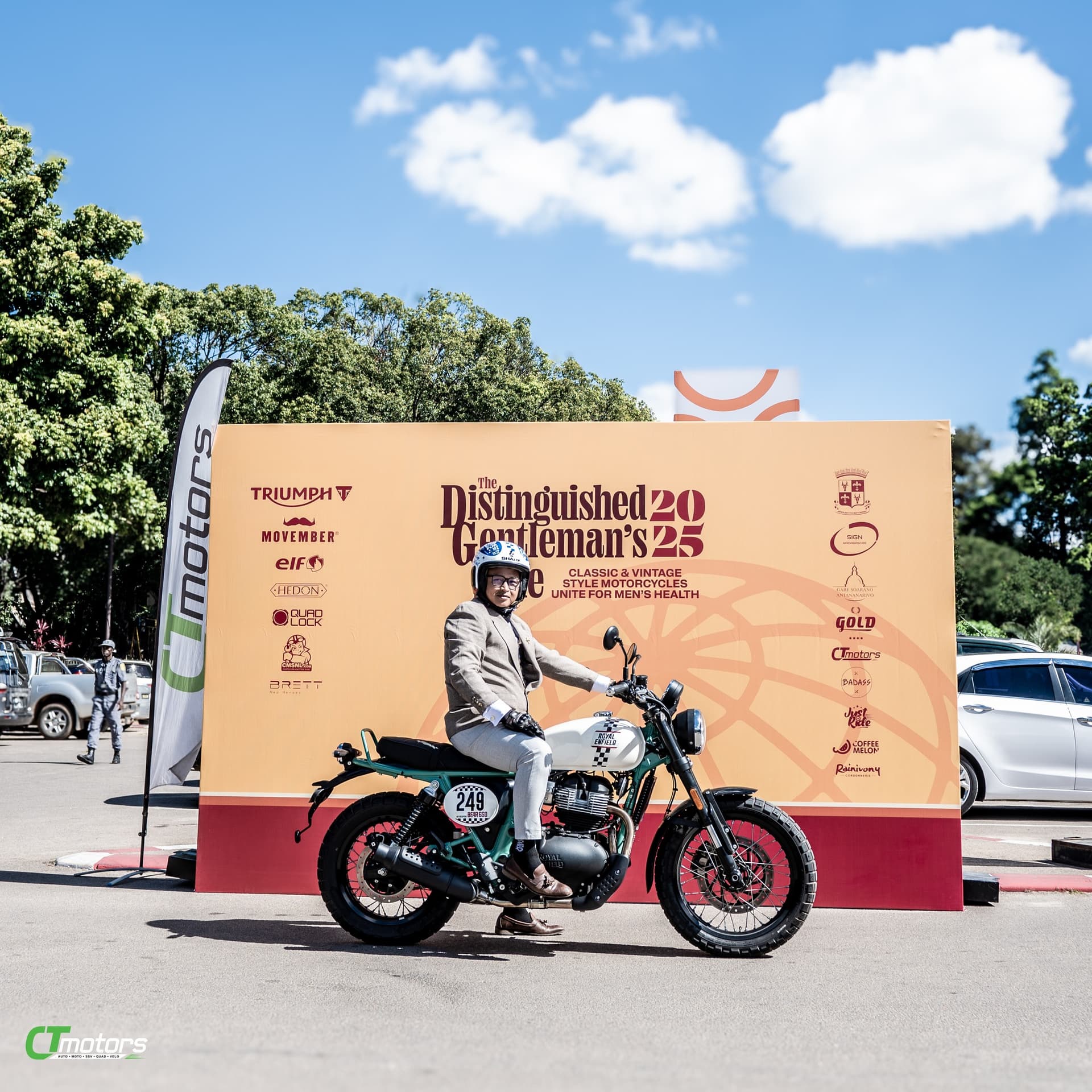 Just Ride évènement / CT Motors, fidèle partenaire des événements moto à Madagascar