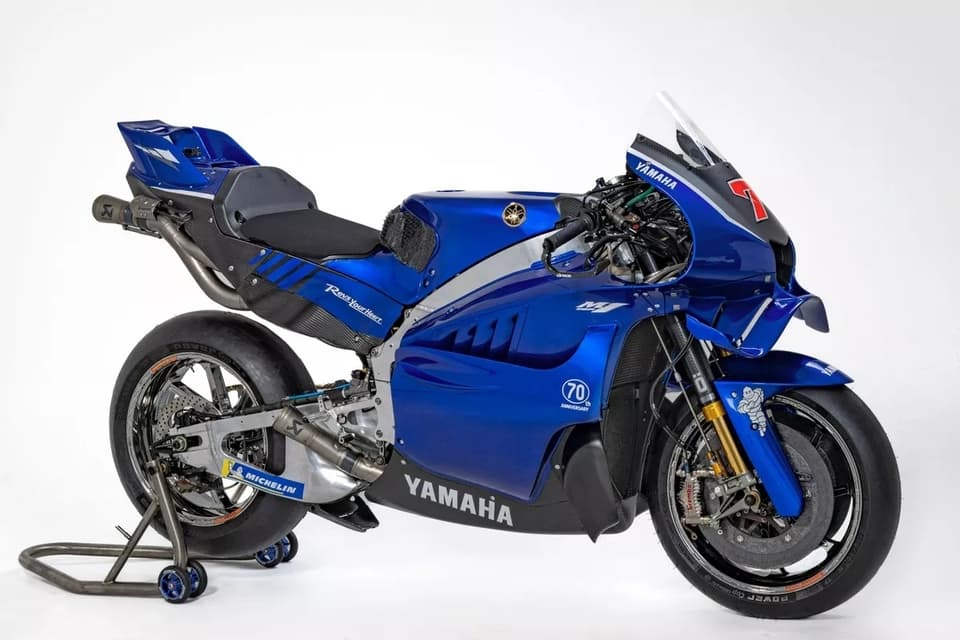 Yamaha dévoile sa future MotoGP équipée d’un moteur V4