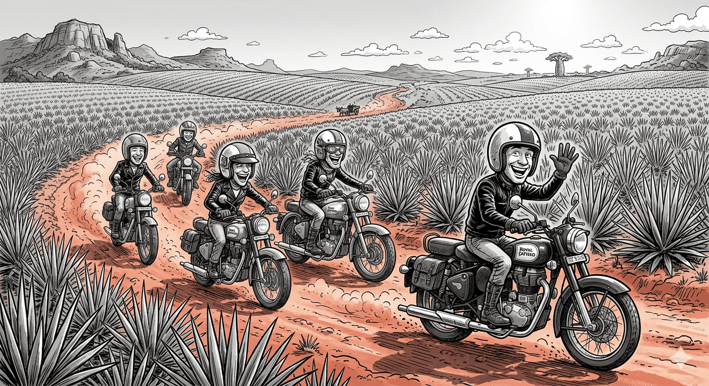 Le Grand Sud à moto : Quand les plantations de sisal tracent la route du développement au féminin