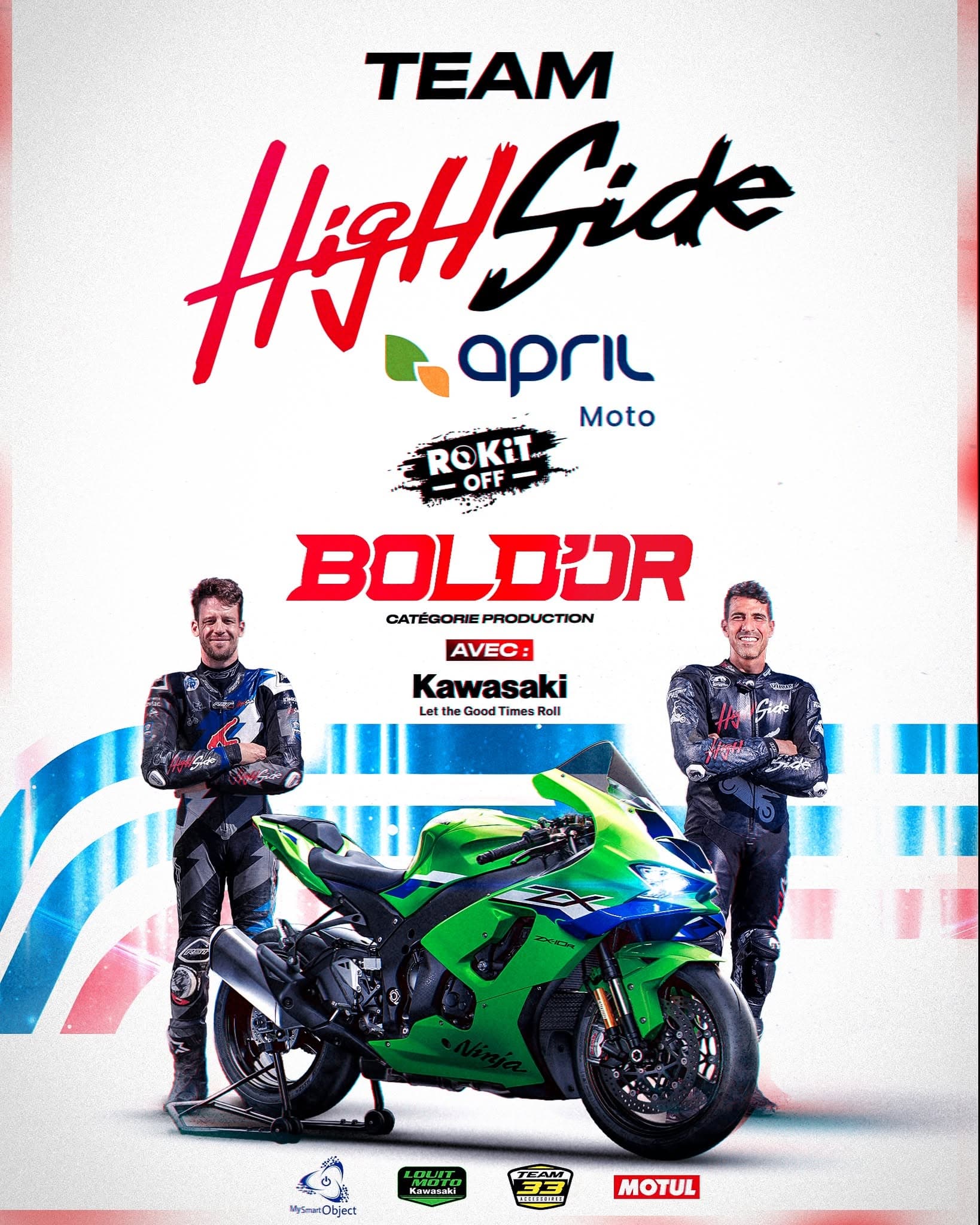 Une Kawasaki ZX-10R et un défi mythique : High Side débarque au Bol d’Or